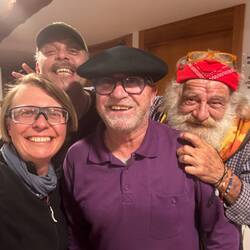 Die Truppe mit Antonio unserem Hospitaliero