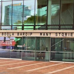 Entrance to Boola Bardip museum, Perth