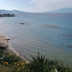 Xechoriatis Strand vom Aussichtspunkt