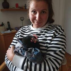 Kuschel-Tina mit Kuschel-Isabell