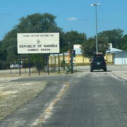 Namibische Grenze