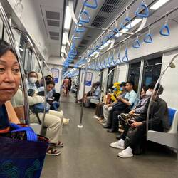 Un métro tout neuf et délicieusement climatisé