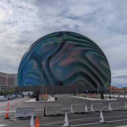 A to słynna sfera, projekt własny Las Vegas