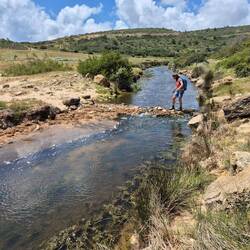 wackeliger Steindamm