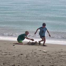 Auch Sändele im Regen macht Spass 🤩