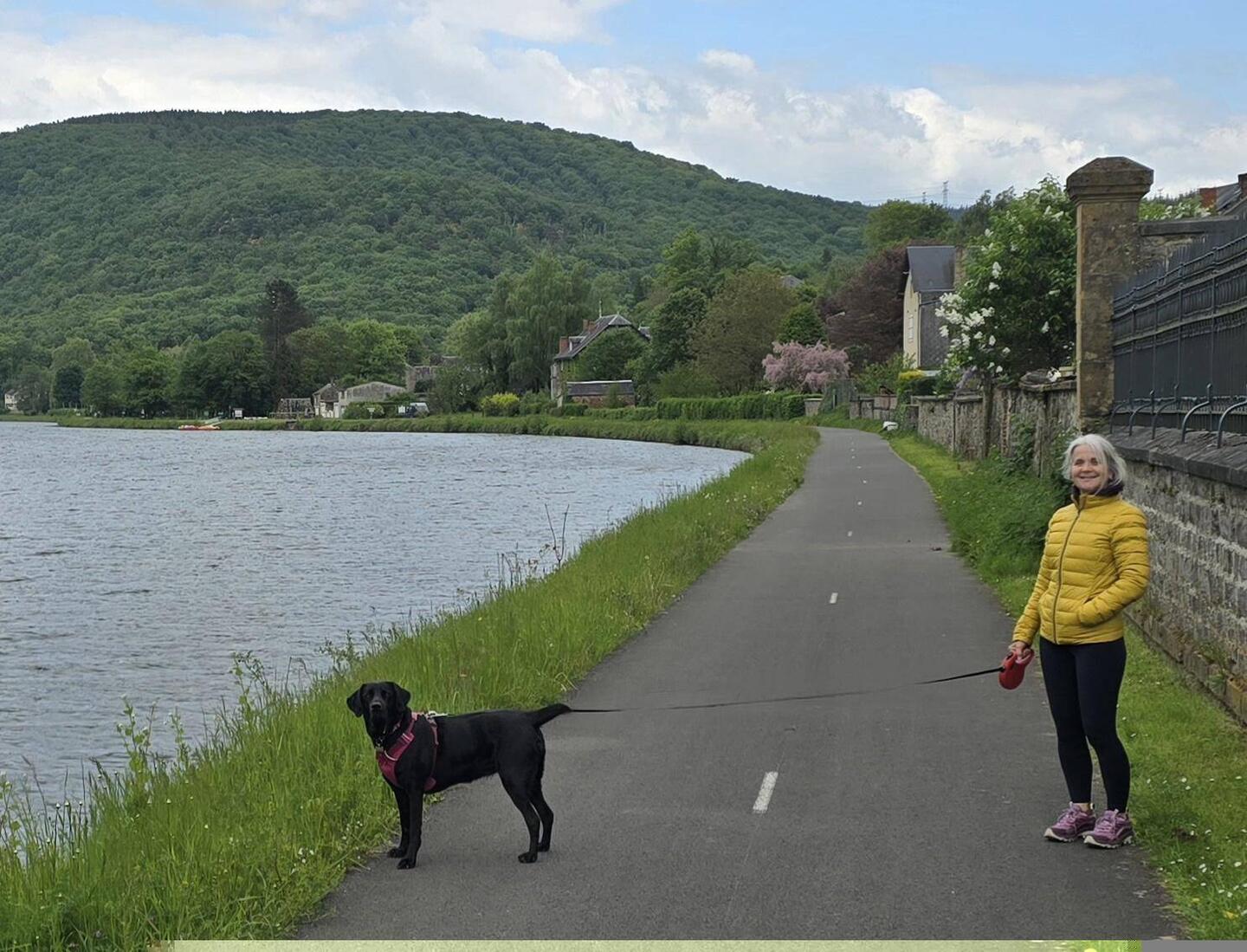 Lovely river side walks from the Aire