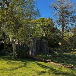 Ruine am heutigen Campspot