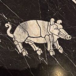 Particolare pavimento cattedrale