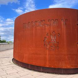 Skulptur am Festungswall, Ravelin V