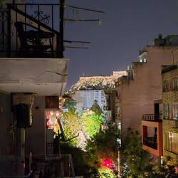 Aussicht aus dem Jacuzzi 🏛️