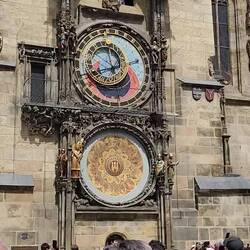 Every hour the Apostles.walk in the Astrological clock