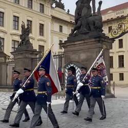 There was an official visit from the King of Belgium