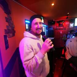 In der drunken clam - erst mussten wir Marc überreden..