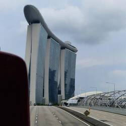 The marina bay sands hotel