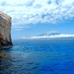Kefalonia immer in Sichtweite