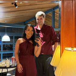 First wedding as husband and wife!