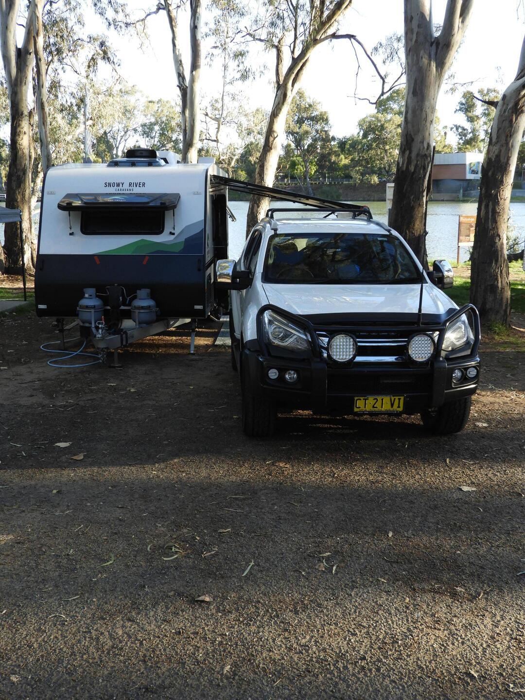 Our spot by the river