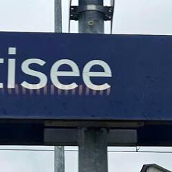 Vom Titisee selber war vom Zug aus leider nichts zu sehen.