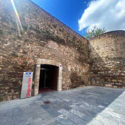 Medical center in fortress walls