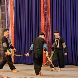 Traditionelle Vorführungen.