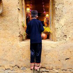 Er war sicher der coolste Beobachter der Show.