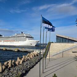 Neues Cruise Terminal von Tallin