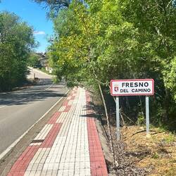 On my way, I walked through Fresno