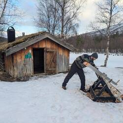 Free cabin in Dividalen NP