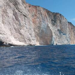 Navagio-Bucht in Sicht