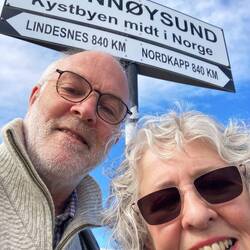 Halfway up (or down) the coast of Norway