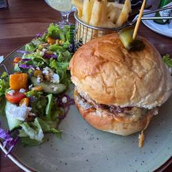 Victoria Falls Burger, of course
