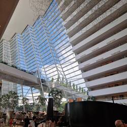 Reception at Marina bay sands hotel