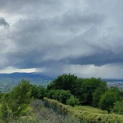 wildes Wetter auch am Tag danach