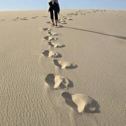 ...i geh in mein Schatzl seine Fußstapfen....