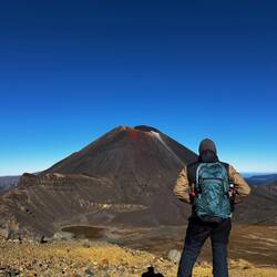 Der Mount Ngaruruhoe (Der Schicksalsberg)