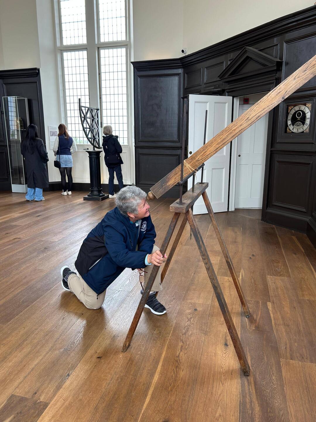 One of the original telescopes here.