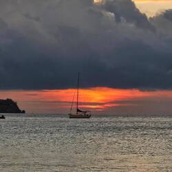 Sonnenuntergang am Playa Hermosa