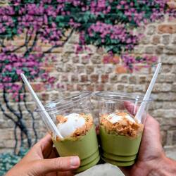 Avocado/Coconut ice cream