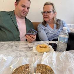 BIALY and FLAGEL for Lunch!!!!!