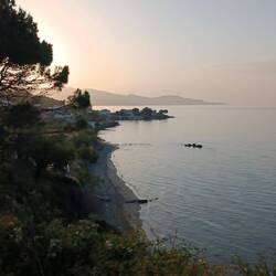 Bella Vista auf den Strand von Xechoriatis