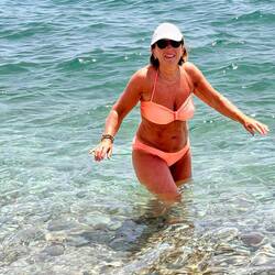 Bei kristallklarem Wasser eine Erfrischung 18C😉😎