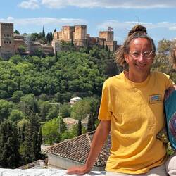 Vor der Alhambra