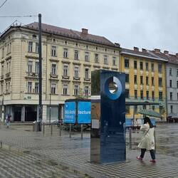 Mit dem Bus vom Campingplatz in die Stadt
