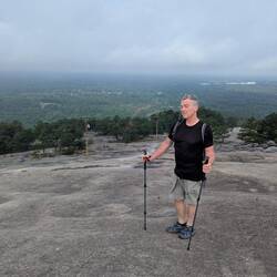 On top of Stone Mountain