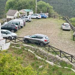 An old era is now a parking lot.