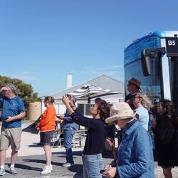 Kurze Fotostopps an den Highlights, ...