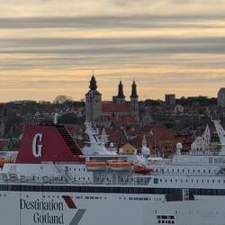 Visby am Morgen