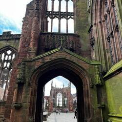 Still some lead light glass left at the top