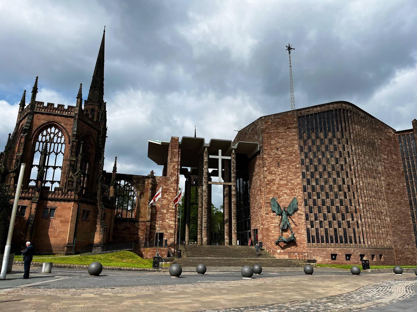 Old and new cathedral