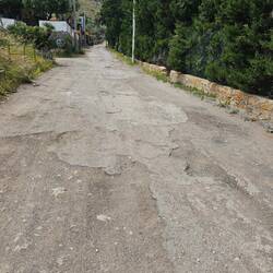 Nebenstraße auf Sizilien